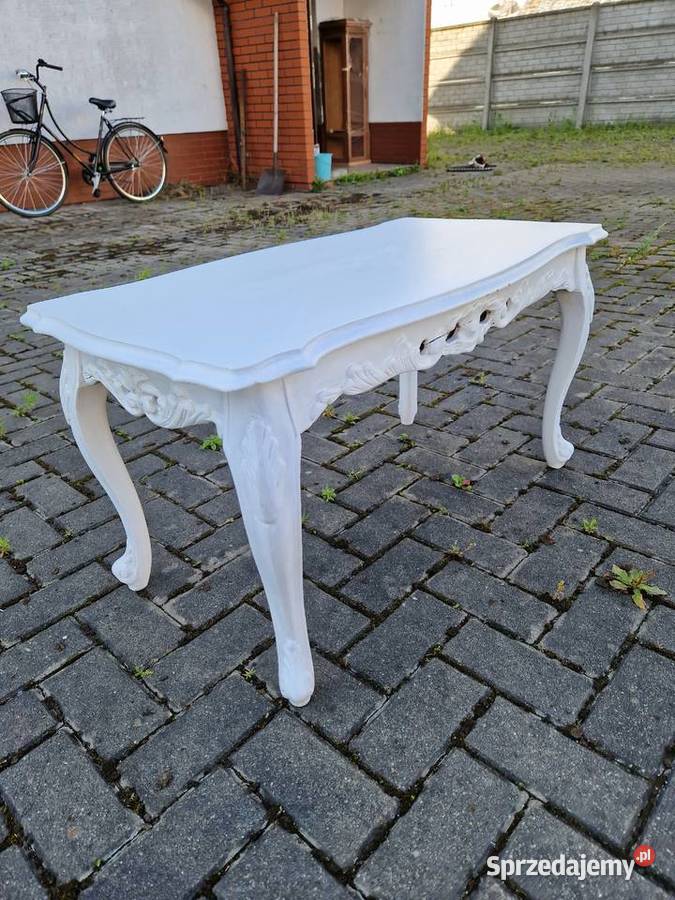 Stylowa ława na giętych nóżkach Meble Meble Szczecinek