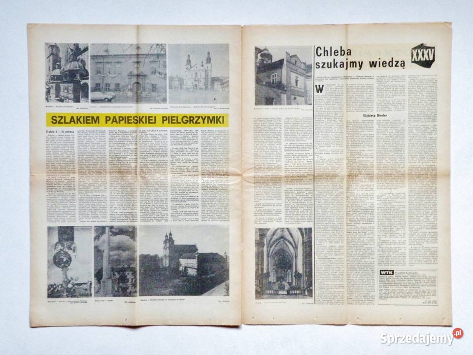 Wrocławski Tygodnik Katolików 2 numery z wizyty Bydgoszcz