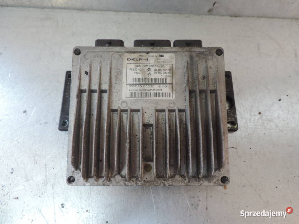 KOMPUTER CITROEN C3 C2 14 HDI 9648966680