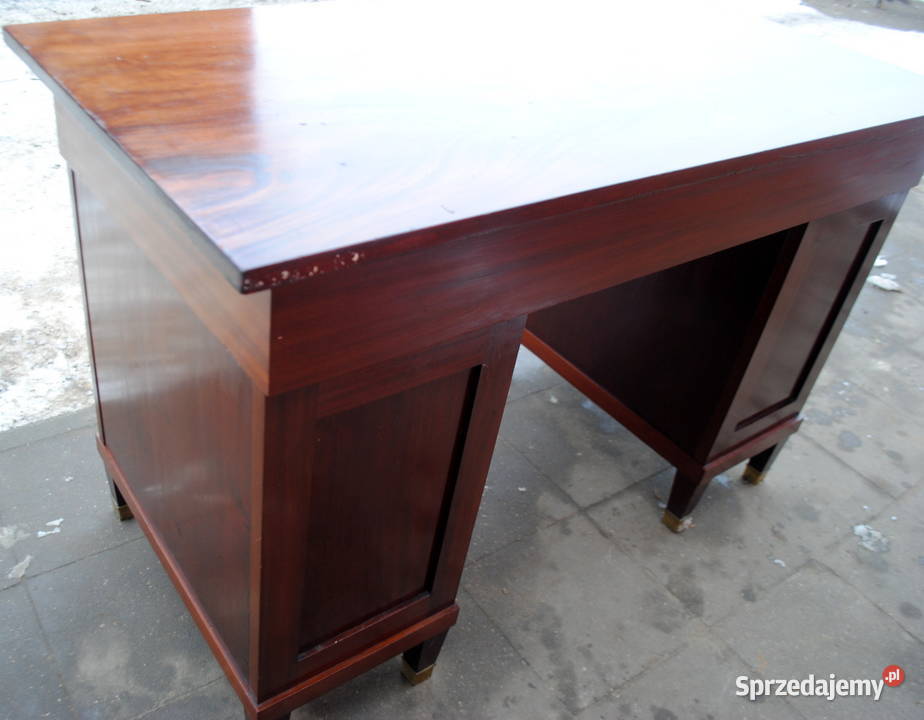 Stare biurko 4 wolnostojące