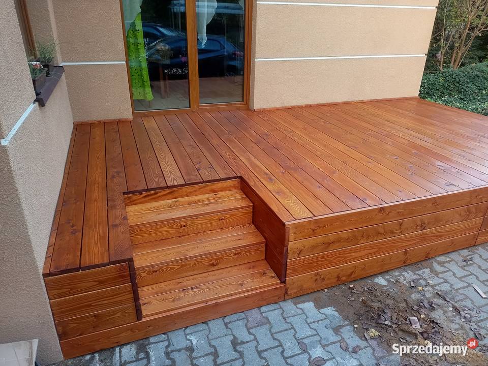 Taras modrzew Katowice