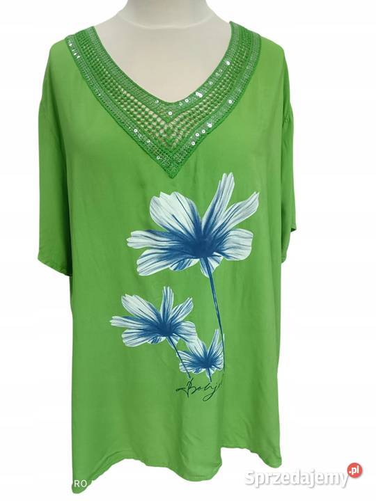 Stylowa TUNIKA bluzka oversize UNI biust 140