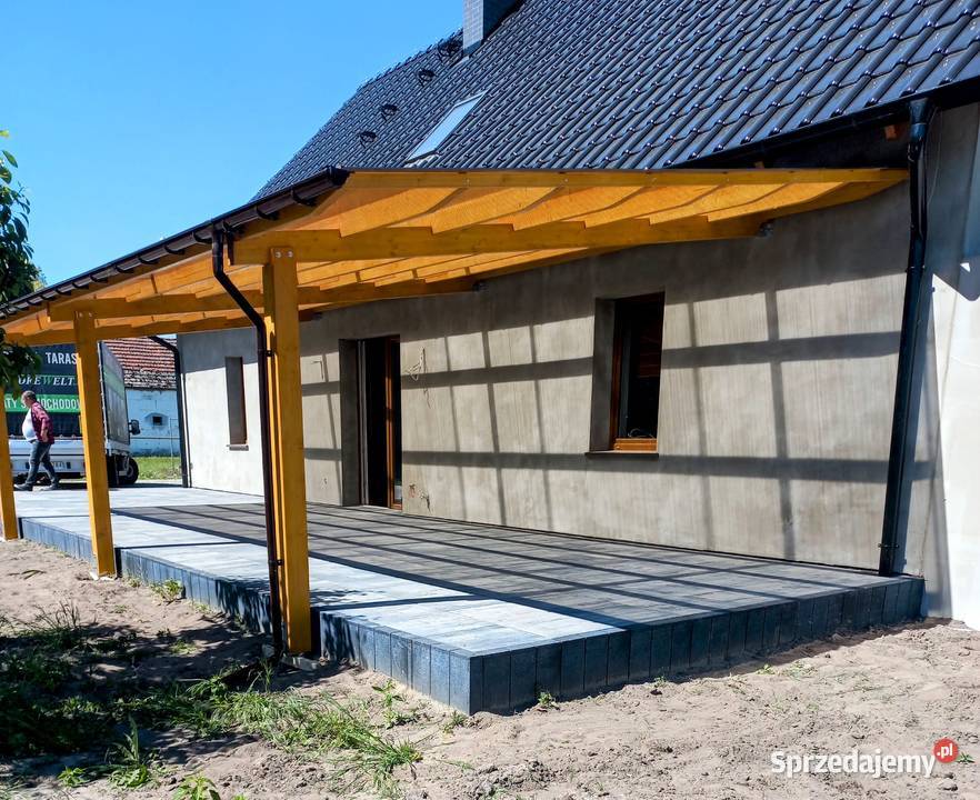 Zadaszenie z poliwęglanu Altany i wiaty Murowana Goślina