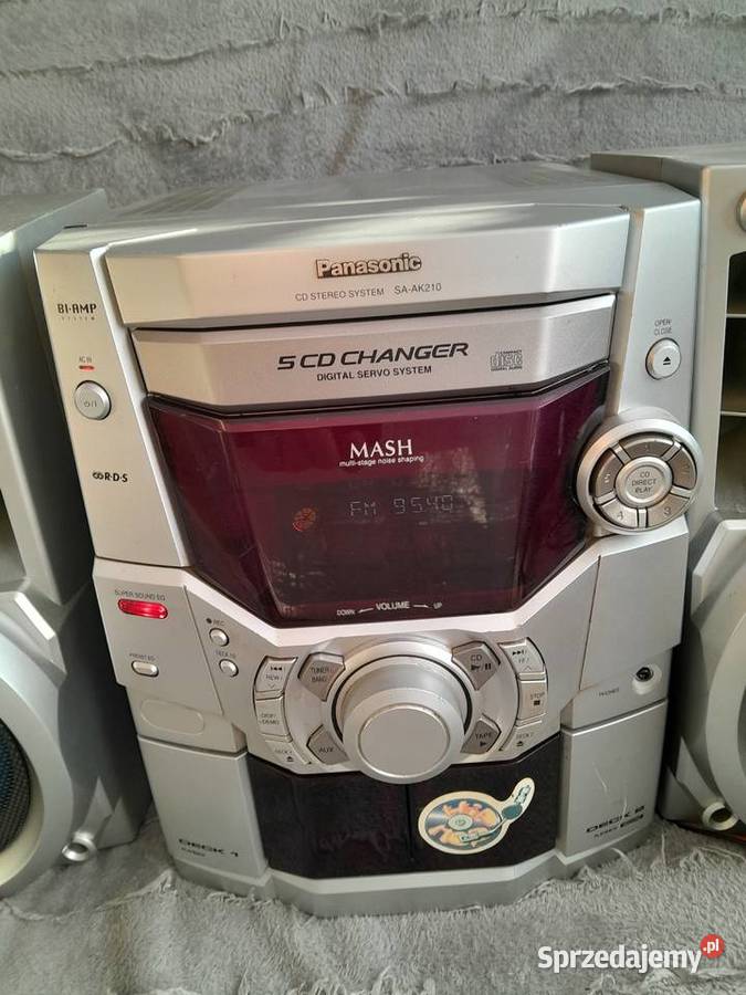 Wieża Panasonic SAAK210 z głośnikami Tarnów