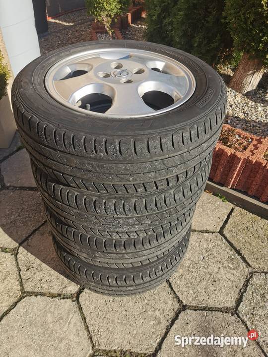 sprzedam komplet alufelg opel astra corsa 4x100 śląskie Bytom