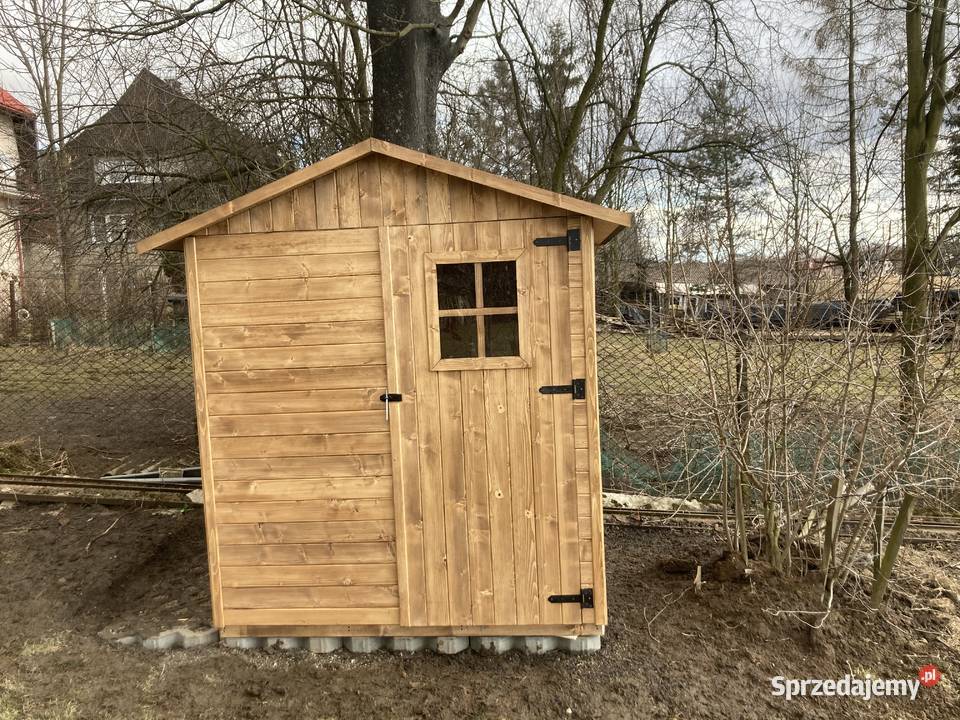 Domek narzędziowy ogrodowy drewniany 210x210x220 Kraków sprzedam