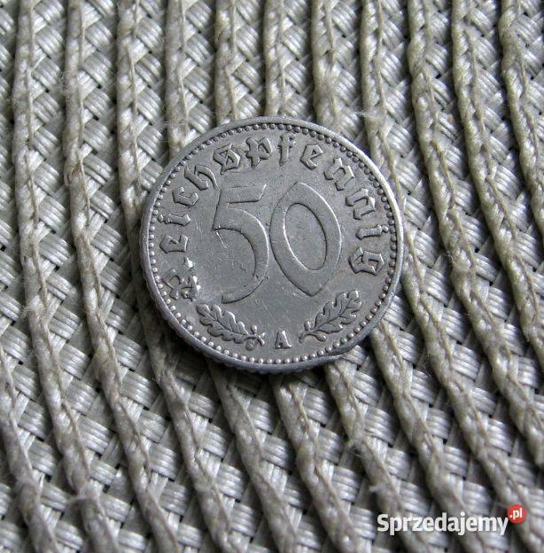 Niemcy 50 Reicbspfennig 1935r A Kalisz