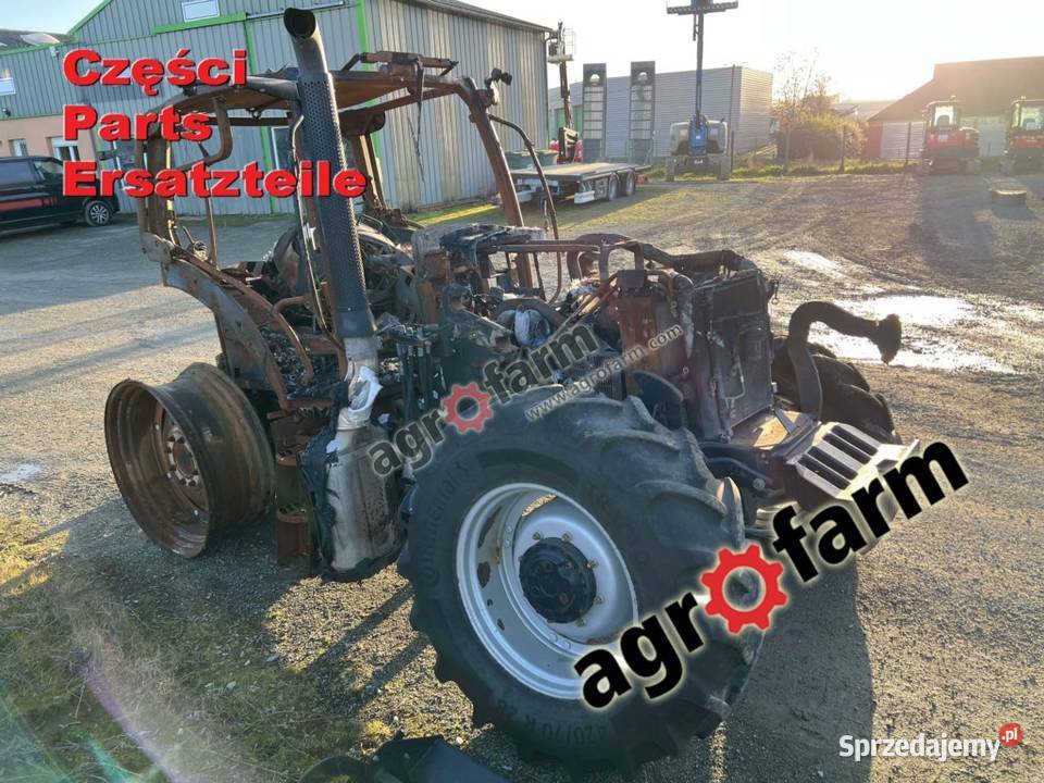 Case Maxxum 115 części silnik skrzynia biegów Pozostałe