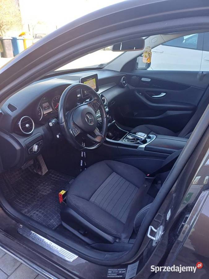 Mercedes w205 c180 benzyna brąz automat krajowy Janki