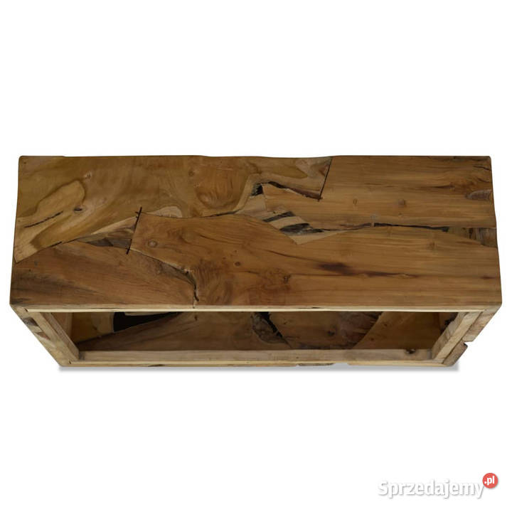 Stolik kawowy z drewna tekowego 90 x 50 x 30 mazowieckie Warszawa