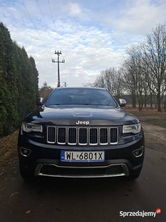 Jeep Grand Cherokee wk2 limited mazowieckie Nieporęt