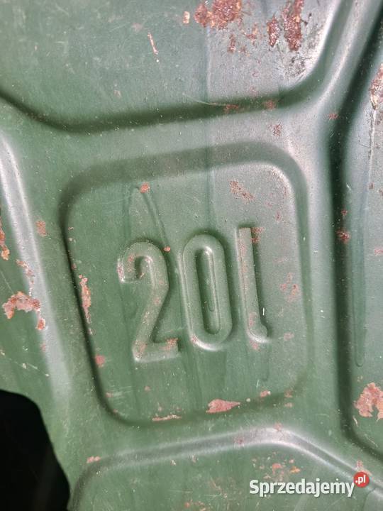 PRL kanistry 20 l 3 sztuki