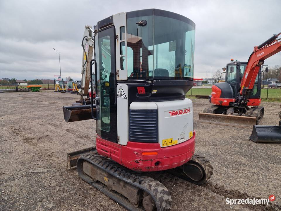 Minikoparka Takeuchi TB 23R 2018r 27tony Ryżki