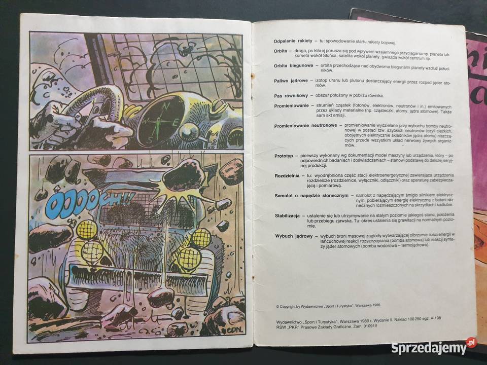 Ostatnia Przystań cz1 i 2 komplet wydanie 2 1989 fantasy i s-f pomorskie Gdynia
