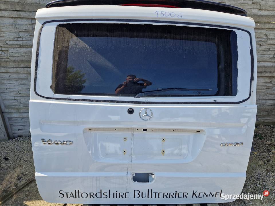 KLAPA MERCEDES VITO W639 2003 R ŁADNA BEZ RDZY mazowieckie Radom