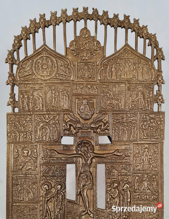 Ikona Jezus Chrystus Ukrzyżowany 251 Malarstwo Warszawa sprzedam