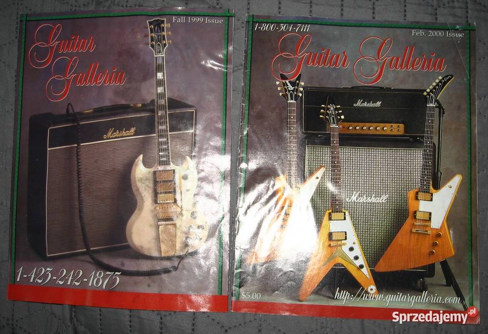 Guitar Galleria 15 issues 19992003 komplet pomorskie