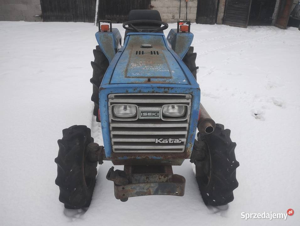 Mini traktorek japoński 4x4 Iseki TU1700 Napęd 4x4 Ciągniki Słowiki Stare