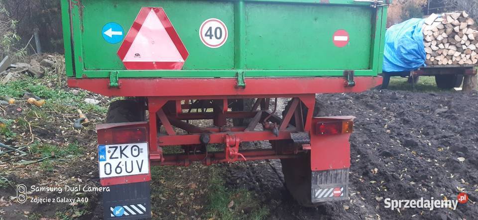 Przyczepa ciężarowa rolnicza wywrotka Autosan