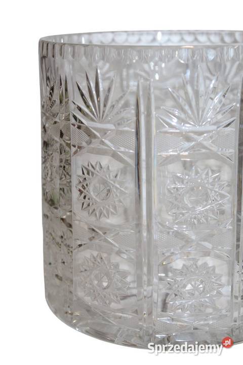 Kryształowa bomboniera PRL