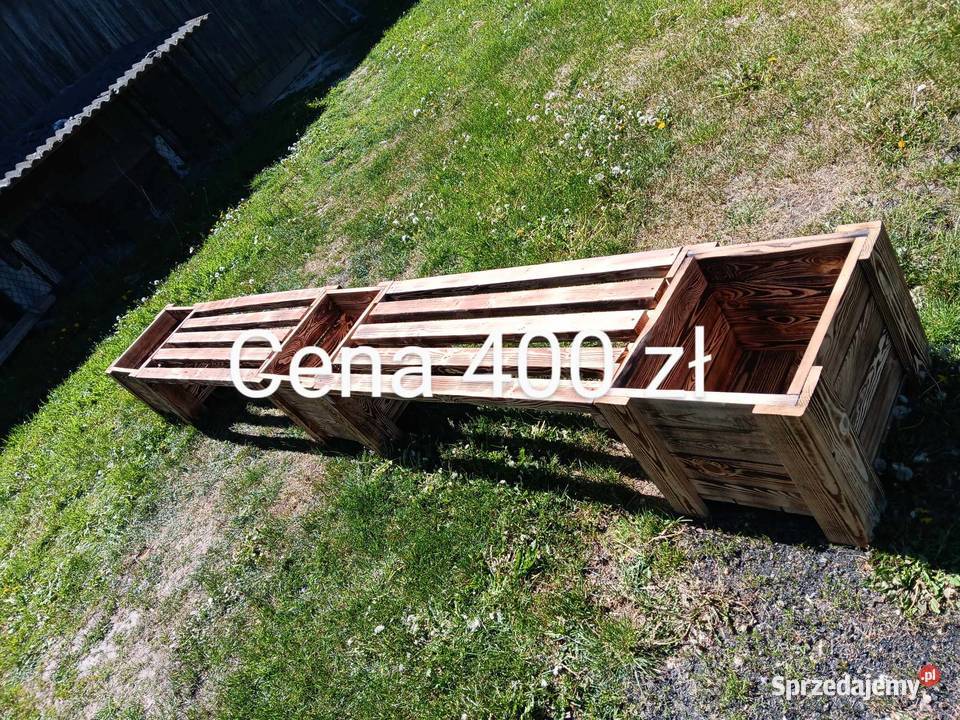 Doniczki z ławweczami Ciechanów