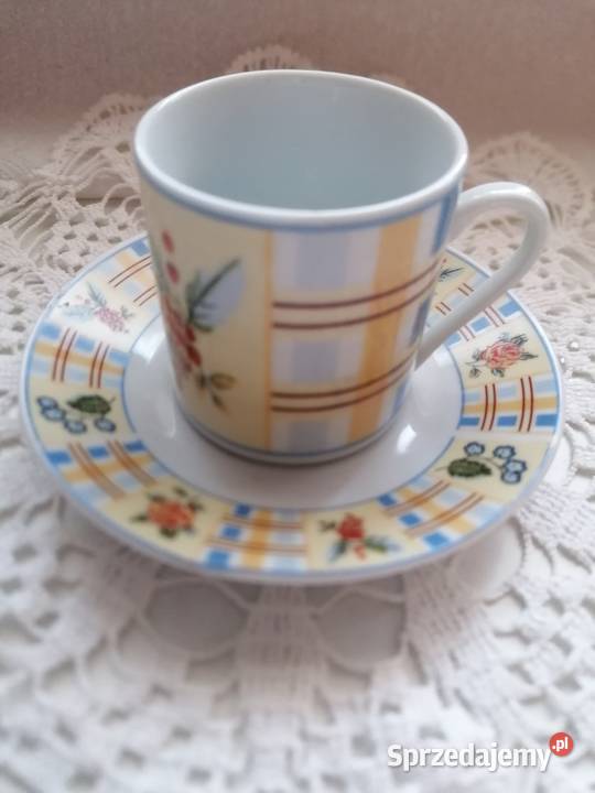 Filiżanki ze spodkami 12Zestaw Bavarian Łódź