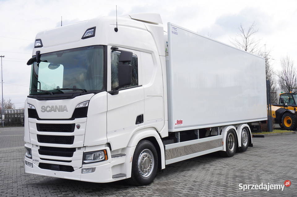 Scania R500 6x2 Chłodnia hakowa Kiesling Kraków