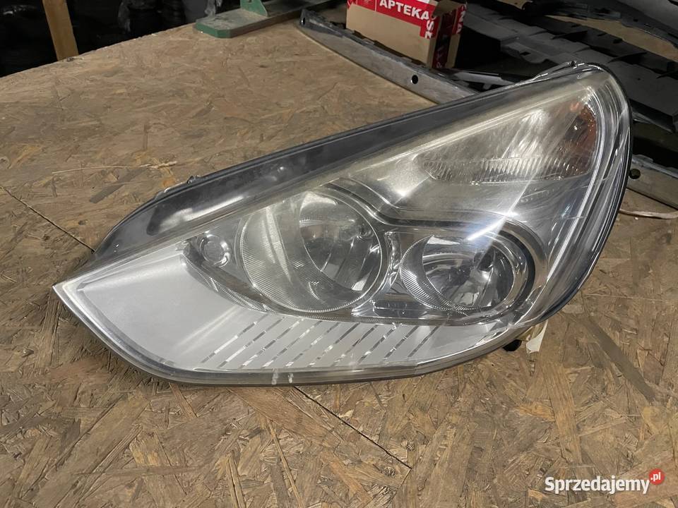 Ford Galaxy Lampa przednia LEWA 6M2113W030AF Czarny Dunajec
