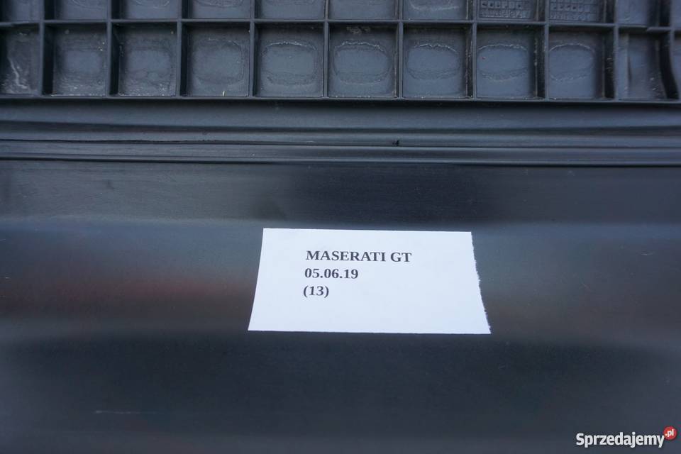 OBUDOWA FILTRA POWIETRZA MASERATI GRANTURISMO Pozostałe Nowy Tomyśl