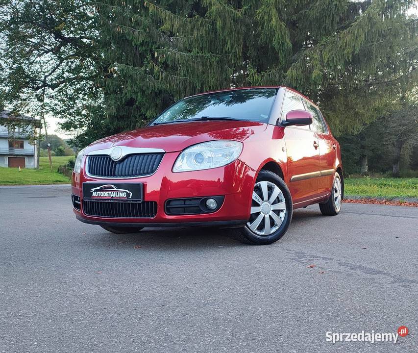 Ładna nie zgnita Skoda Fabia II 12 benzyna z klimatyzacja Motoryzacja Domaradz
