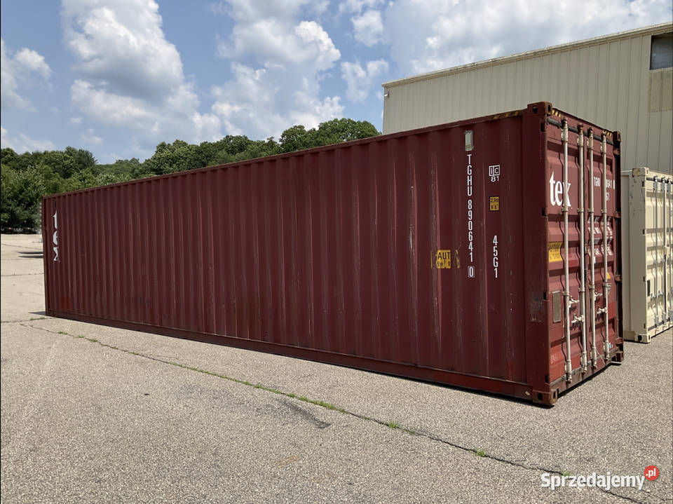 Kontener morski magazyn 40HC 12 metrowy Legnica