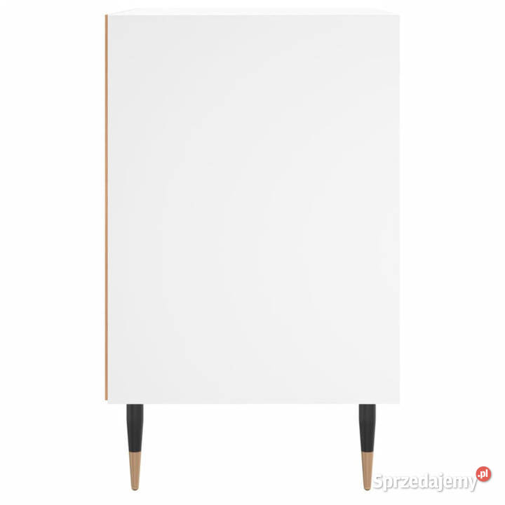 Szafki nocne 2 białe 40x30x50 materiał Warszawa