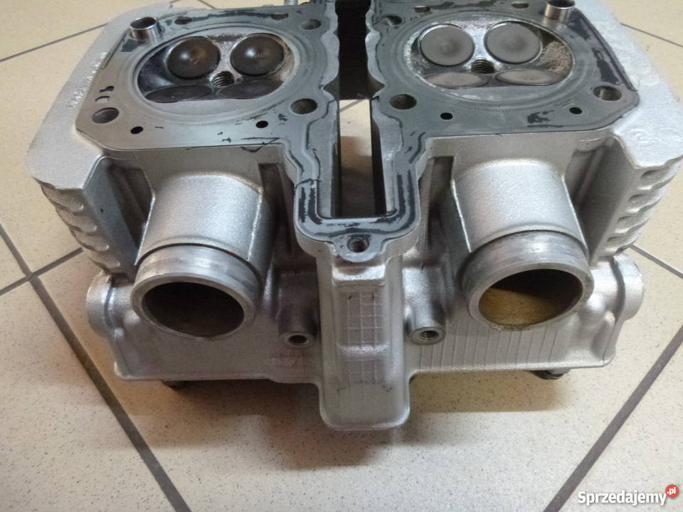 Głowica z zaworami Kawasaki EN 500 Silniki i osprzęt małopolskie Jawiszowice