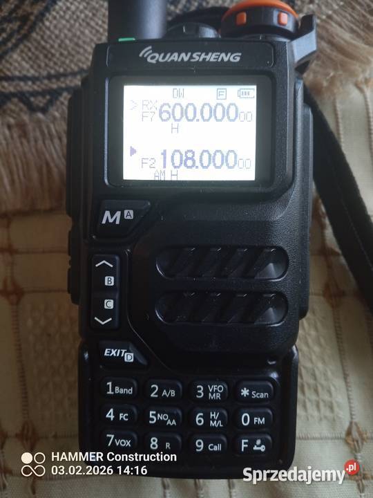 Radio krótkofalarskie QUANSHENG wielkopolskie Lubotyń sprzedam