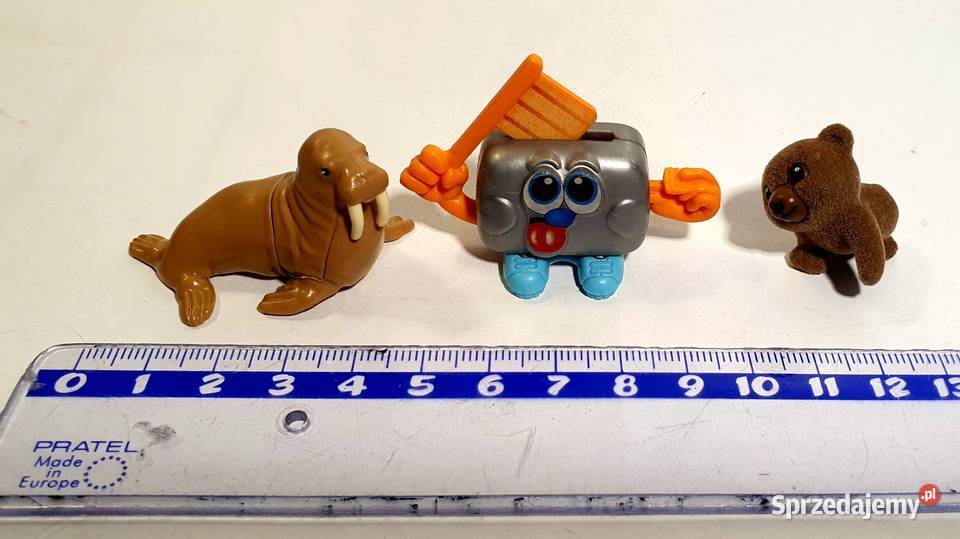 Zabawki figurki z bajek mors miś toster delfin kujawsko-pomorskie Bydgoszcz