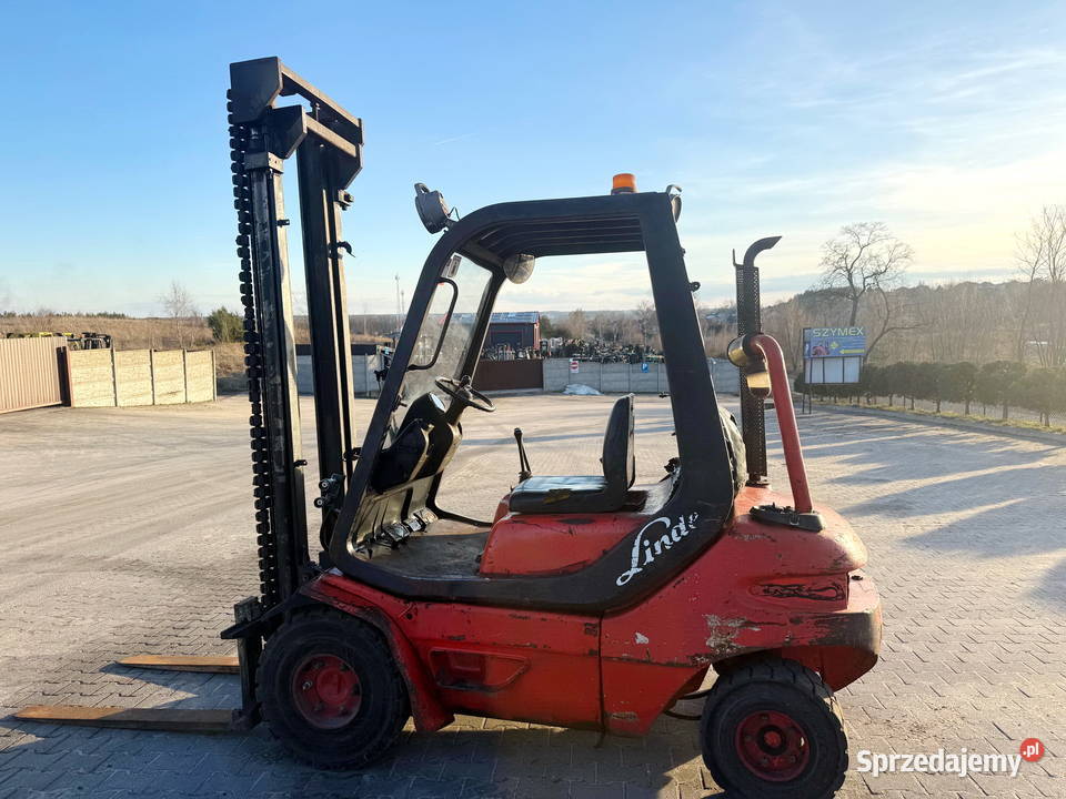 wózek widłowy LINDE H25D 430m 2500 4sekcja DEUTZ Działoszyn