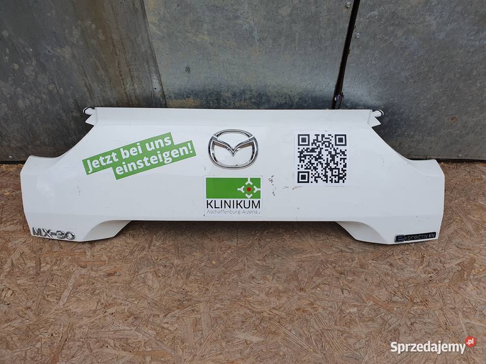MAZDA MX30 MX30 BLENDA KLAPY BAGAŻNIKA TYŁ Międzychód sprzedam