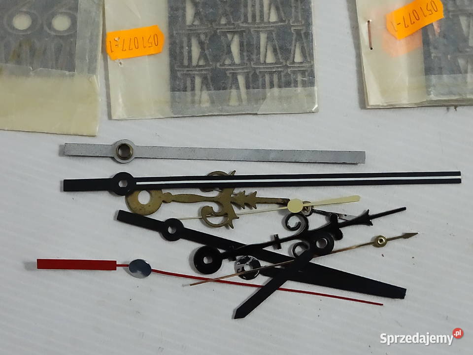 Duży Zestaw Części do Zegarów Mechanizmy Selva Biłgoraj sprzedam