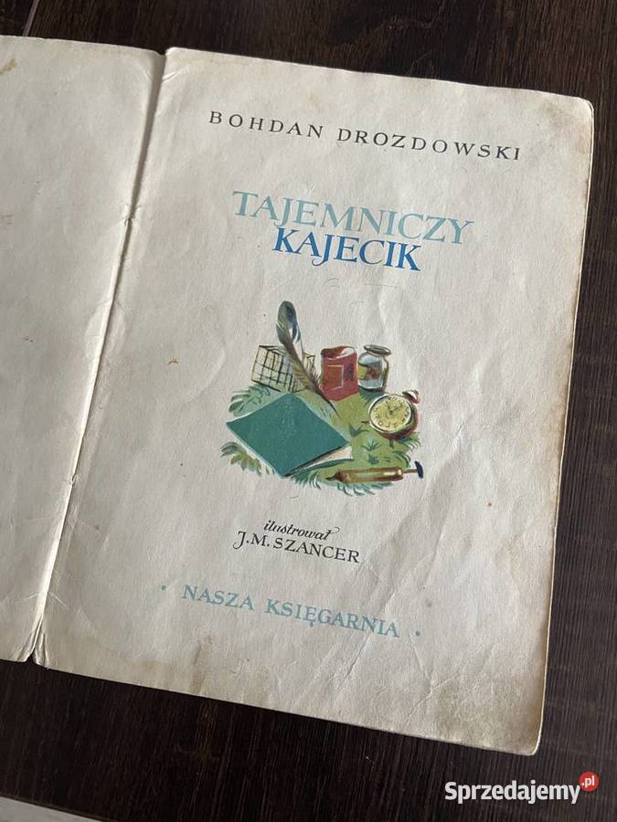 Tajemniczy Kajecik Bohdan Drozdowski ilustrował Bajki i wierszyki śląskie Błażejowice