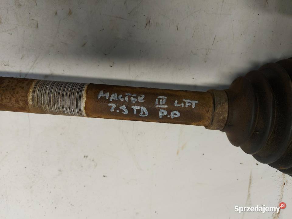 Renault Master III LIFT 2023 półoś prawa przód Półosie