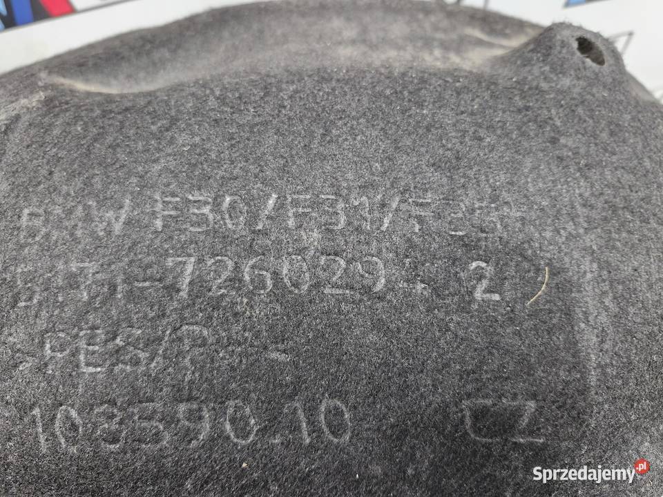 BMW F30 F31 OSŁONA NADKOLE PRAWY TYŁ ORYGINAŁ dolnośląskie