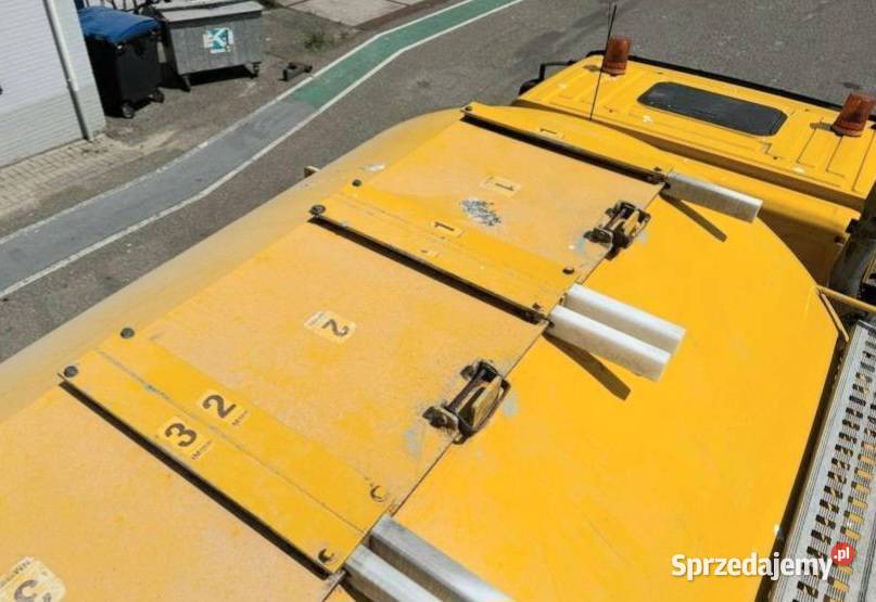 Naczepa cysterna do paszy Welgro ciagnik Daf z Biała Podlaska