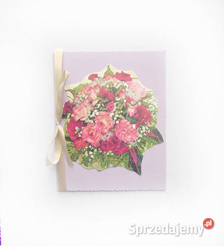 bukiet kartka bez zyczeń kartka z kwiatkami Szczecin