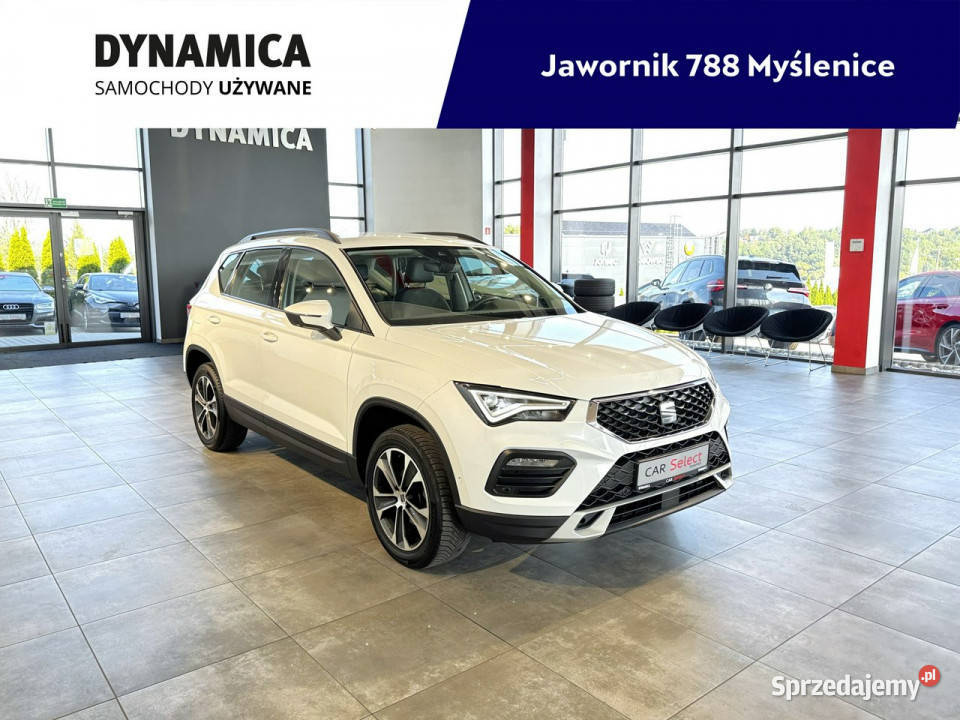 Seat Ateca Style 15TSI 150 DSG 2023 r salon I biały Ateca Myślenice