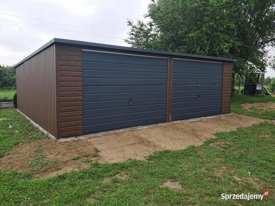 Garaż blaszany 7x5 Konstrukcja W OCYNKU Łódź
