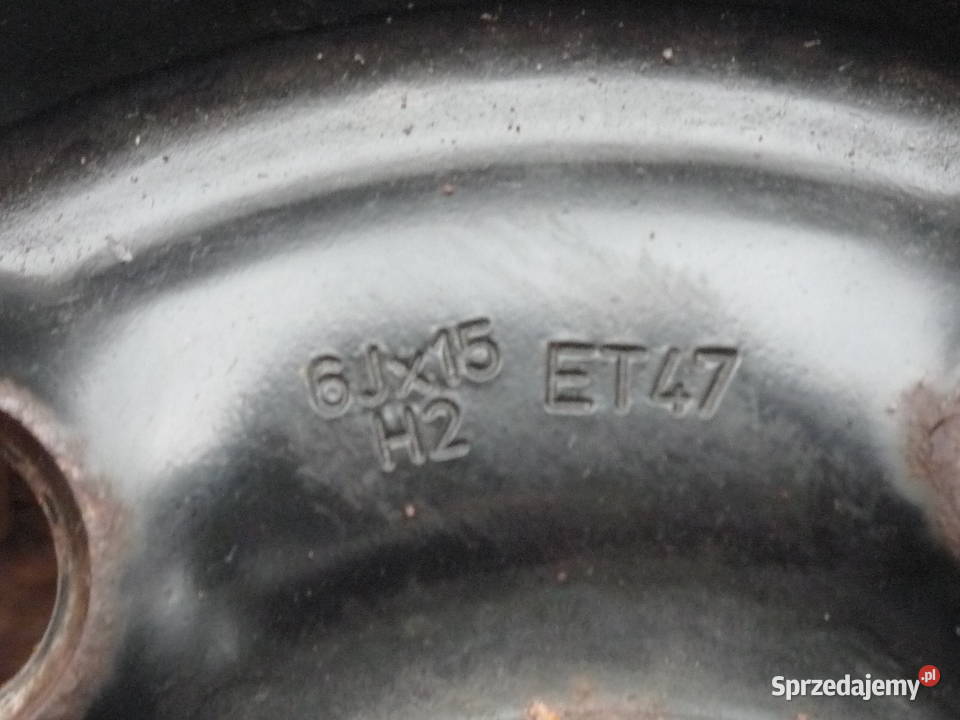 Sprzedam felgi VwAudiSkoda 6Jx15H2 ET47 Rozstaw łódzkie Koluszki sprzedam
