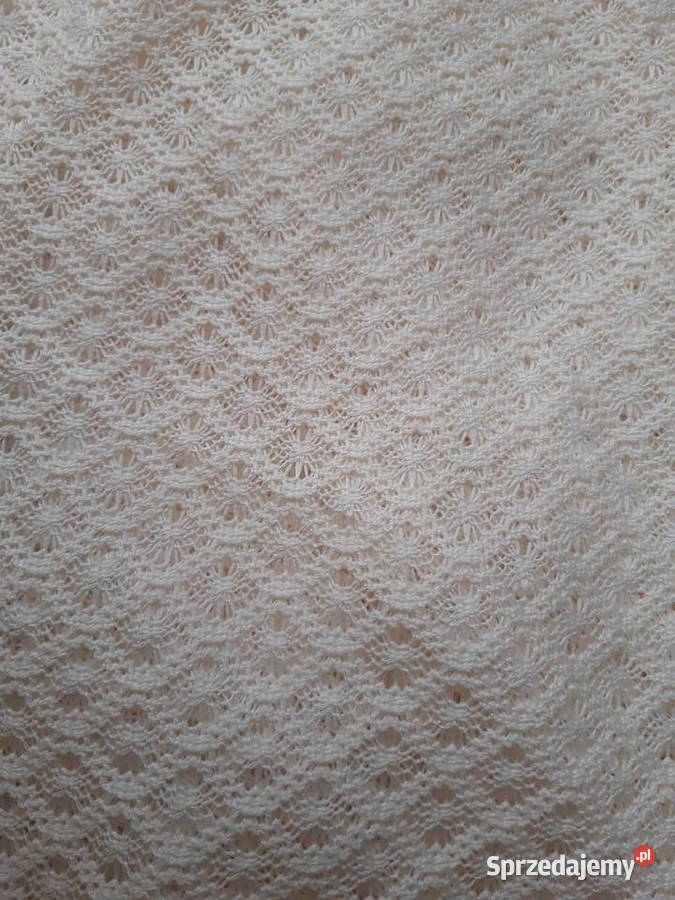 gipiura tkanina na duży obrus kupon