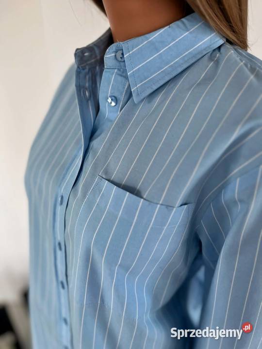 Niebieska koszula w paski Rainbow S 36 Augustówka sprzedam