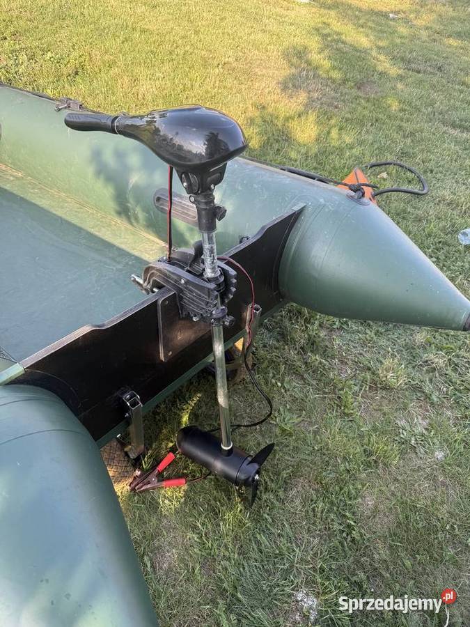 ponton Ladya L330 silnik elektryczny volt bryza dolnośląskie Moskorzyn