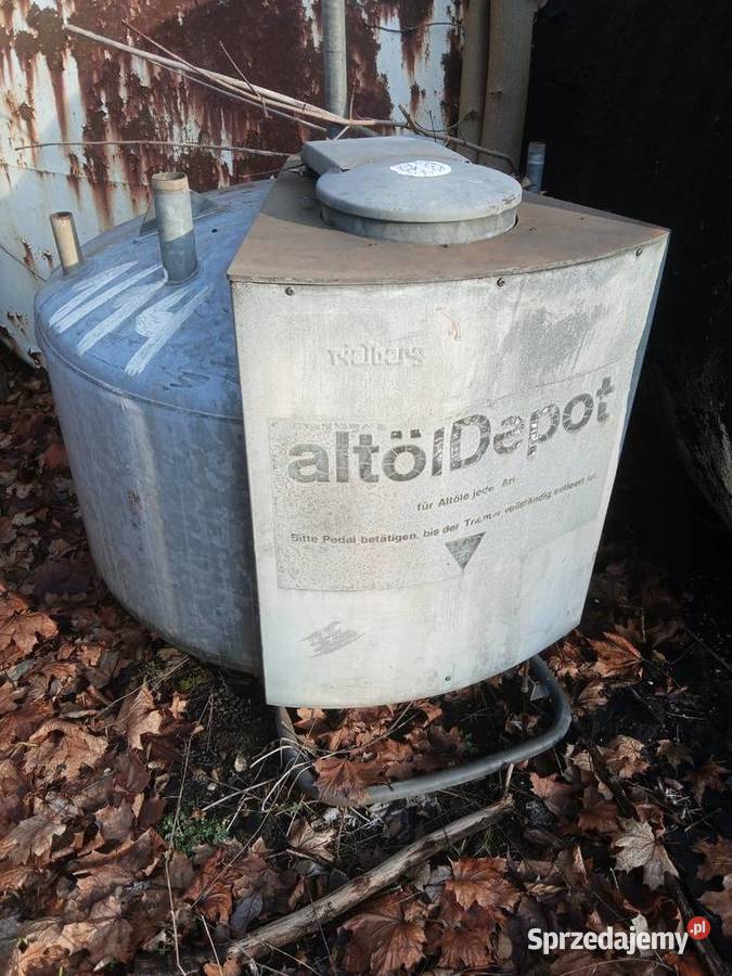 Zbiornik stalowy 1000l 1m3 1 na olej paliwo świętokrzyskie Suchedniów